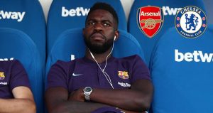 Dua Klub London Bidik Bek Samuel Umtiti