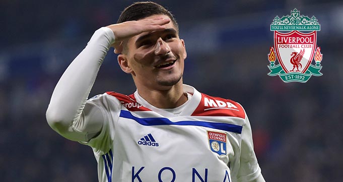 Liverpool Juga Incar Houssem Aouar Dari Lyon