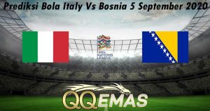 Prediksi Bola Italy Vs Bosnia 5 September 2020